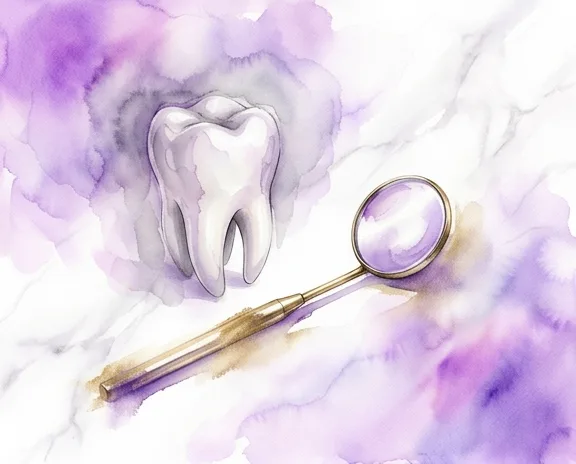 Watercolor illustration representing general and preventive dentistry at Dynamic Dental Arts in Wayne, NJ